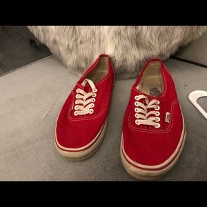 Red vans